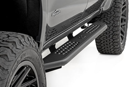 Rough Country 14009 OV2 Running Boards | Side Step Bars | Crew Cab | Chevy/GMC 1500/2500HD (19-26 & Refresh)