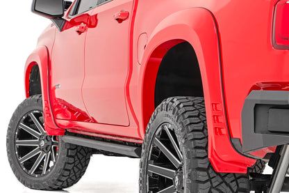 Rough Country F-C319201A-GJV Fender Flares | SF1 | GJV Riptide Blue | Chevy Silverado 1500 2WD/4WD (2019-2026 & Refresh)