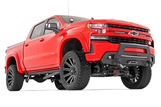 Rough Country F-C319201A-GAN Fender Flares | SF1 | GAN Silver Ice Metallic | Chevy Silverado 1500 2WD/4WD (2019-2026 & Refresh)