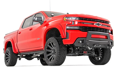 Rough Country F-C319201A-GHR Fender Flares | SF1 | GHR Forest | Chevy Silverado 1500 2WD/4WD (2019-2026 & Refresh)