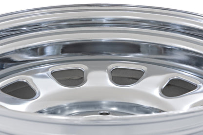 Rough Country RC158545C Steel Wheel | Chrome | 15x8 | 5x4.5 | 3.30 Bore | -19