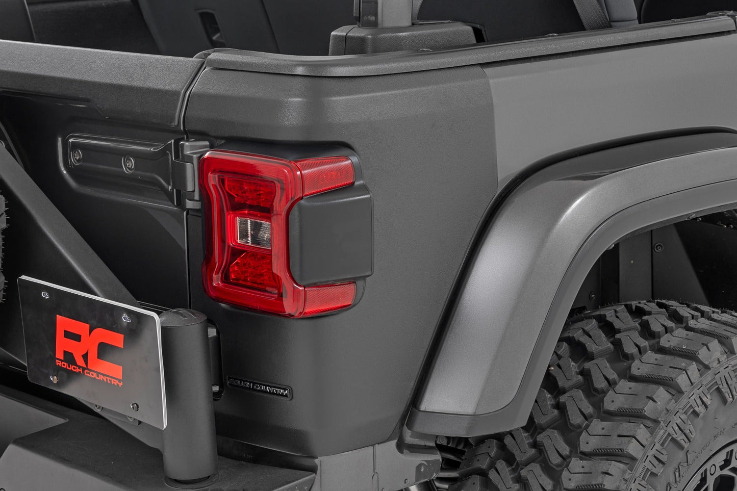 Rough Country TC13026 Trail Cladding | Rear Corners | Jeep Wrangler JL/Wrangler Unlimited (18-25)
