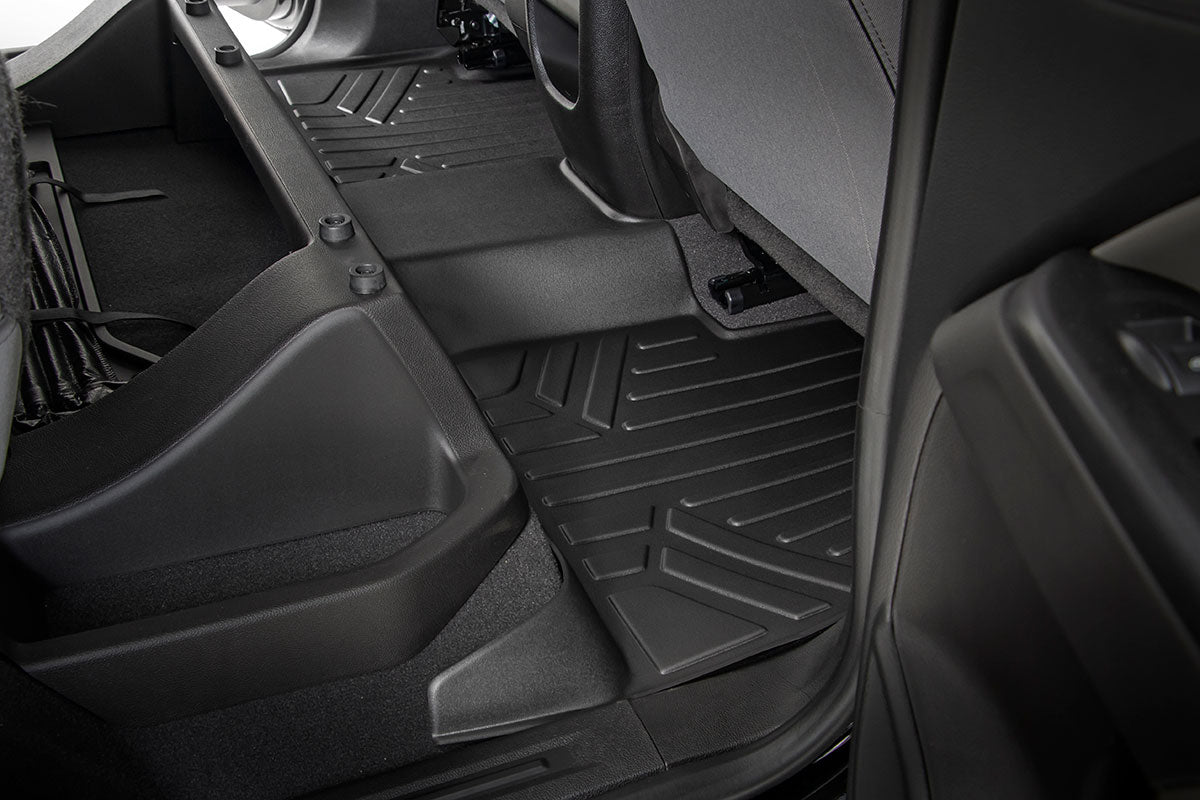 Rough Country M-21513 Floor Mats | FR & RR | Crew | Chevy/GMC Canyon/Colorado 2WD/4WD (2015-2022)