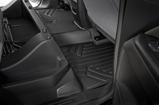 Rough Country M-21513 Floor Mats | FR & RR | Crew | Chevy/GMC Canyon/Colorado 2WD/4WD (2015-2022)