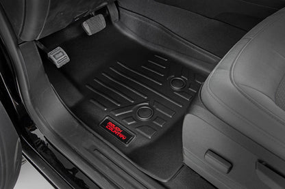 Rough Country M-21513 Floor Mats | FR & RR | Crew | Chevy/GMC Canyon/Colorado 2WD/4WD (2015-2022)