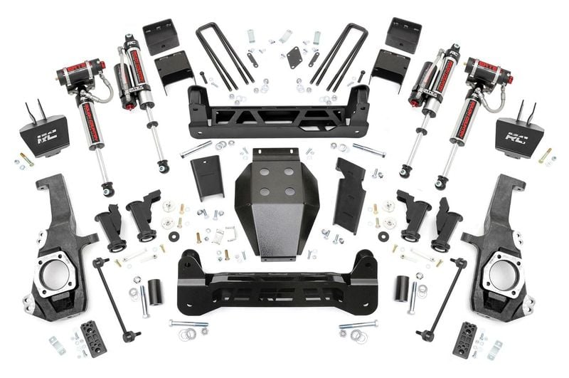 Rough Country 111055 5 Inch Lift Kit | Torsion Drop | Vertex | w/ Overloads | Chevy/GMC 2500HD/3500HD (20-25)