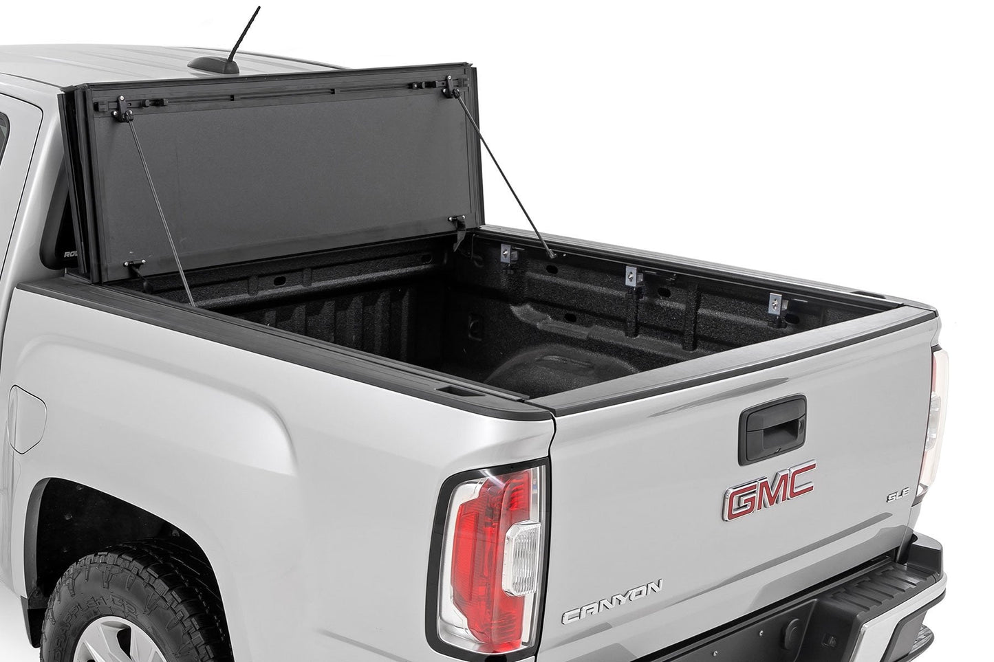 Rough Country 49120600 Hard Tri-Fold Flip Up Bed Cover | 6' Bed | Chevy/GMC Canyon/Colorado (15-26)