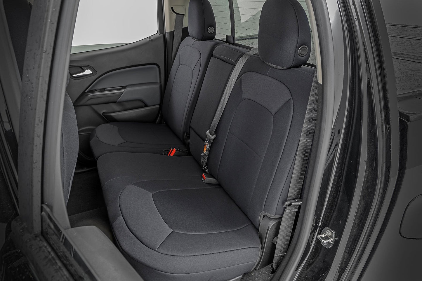 Rough Country 91051 Seat Covers | Front Bucket  | Rear Bench | Chevy/GMC Canyon/Colorado (15-22)