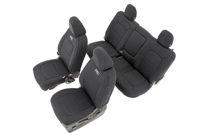 Rough Country 91051 Seat Covers | Front Bucket  | Rear Bench | Chevy/GMC Canyon/Colorado (15-22)
