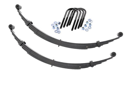 Rough Country 8039Kit Front Leaf Springs | 2.5" Lift | Pair | International Scout II 4WD (71-80)