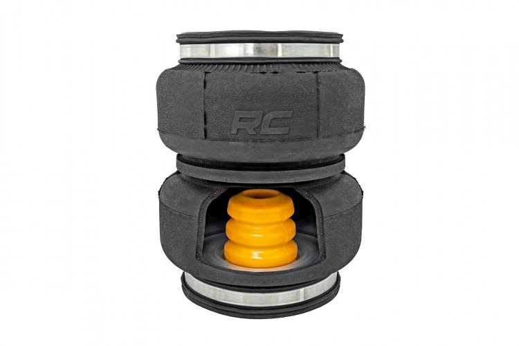 Rough Country 10024WC Air Spring Kit w/compressor | Wireless Controller | 0-6" Lifts | Toyota Tundra (07-21)
