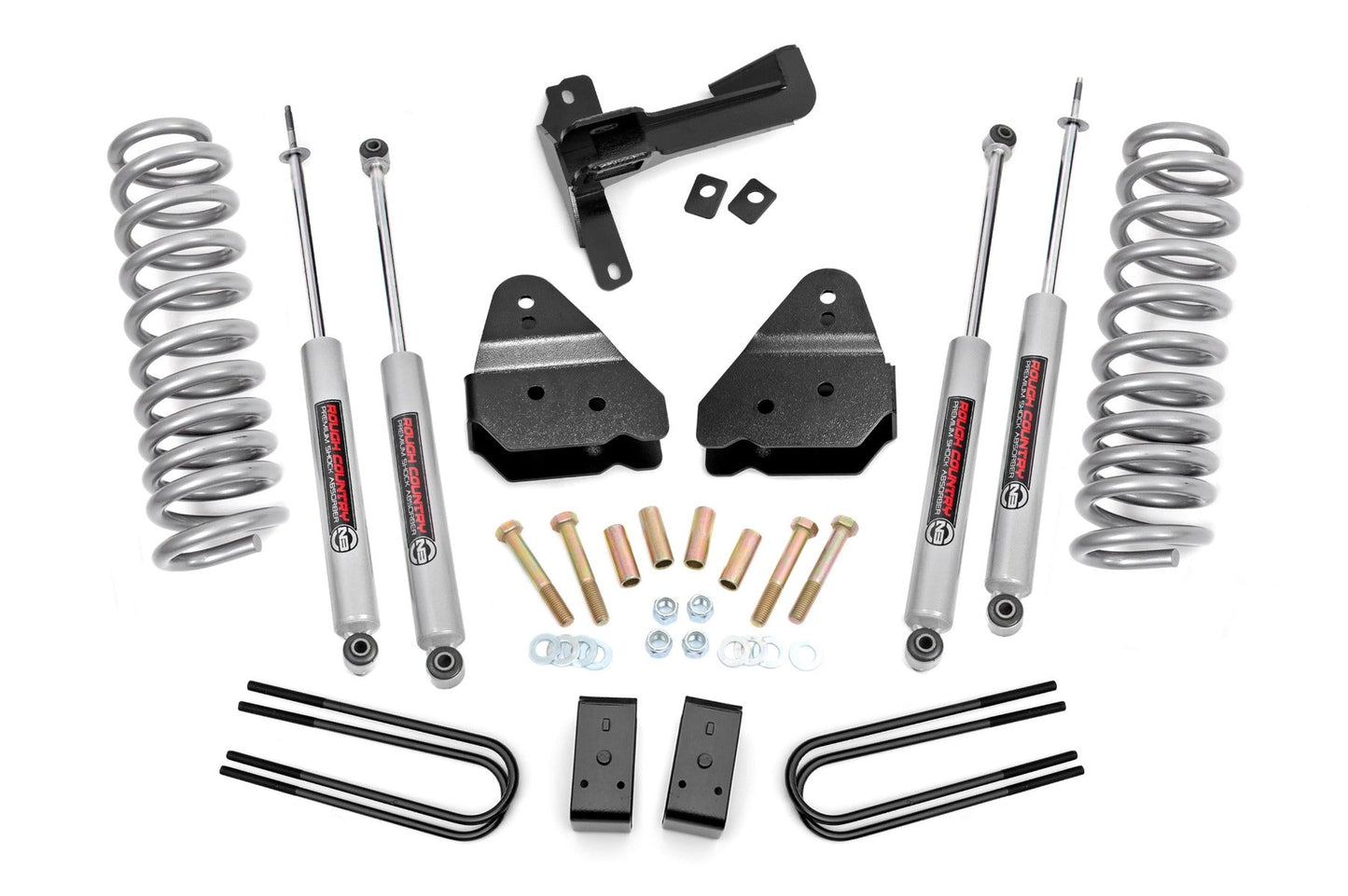 Rough Country 50222 3 Inch Lift Kit | N3 | Front Gas Coils | Ford F-250 Super Duty 4WD (17-22)