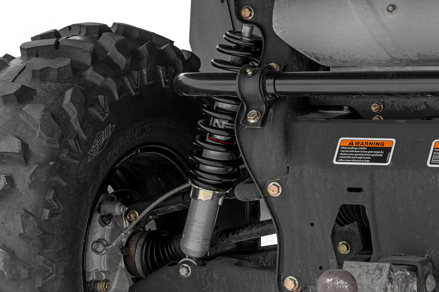 Rough Country 311004 N3 Rear Coil Over Shocks | Stock | Can-Am Defender HD 5/HD 8/HD 9
