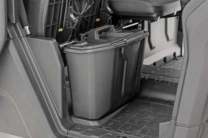 Rough Country 97061 Under Seat Storage Box | Passenger Seat | Can-Am Defender HD 5/HD 8/HD 9/HD 10