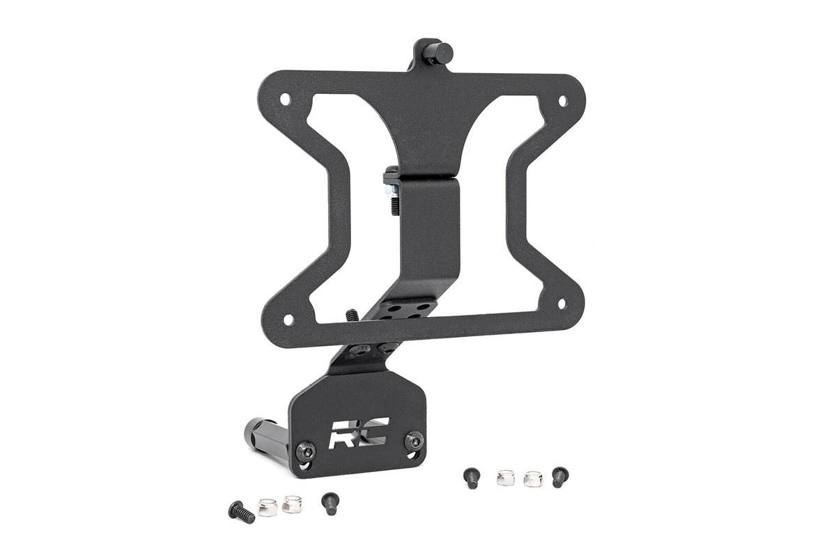 Rough Country 10534 License Plate Relocation Bracket | Jeep Wrangler JL (18-25)/Wrangler Unlimited (18-25)