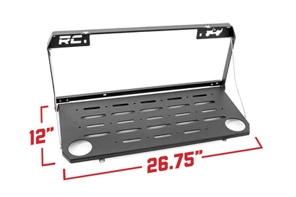 Rough Country 10625 Tailgate Table | Jeep Wrangler JL (18-25)/Wrangler Unlimited (18-25)