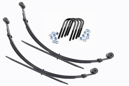 Rough Country 8066Kit Rear Leaf Springs | 4" Lift | Pair | Ford F-250/F-350 Super Duty 4WD (99-04)