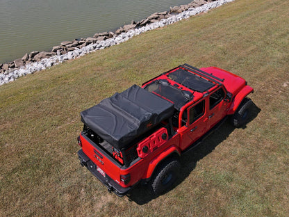 Rough Country 85118 Mesh Bikini Top Plus | Black | Jeep Gladiator JT 4WD (2020-2024)