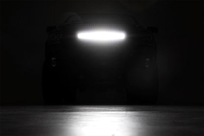 Rough Country 72930BL 30 Inch Black Series LED Light Bar | Curved | Dual Row