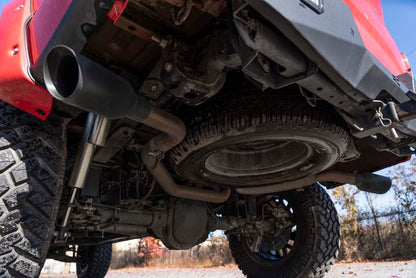 Rough Country 96006 Performance Cat-Back Exhaust | No Std Cab | Ford F-150 2WD/4WD (2015-2020)