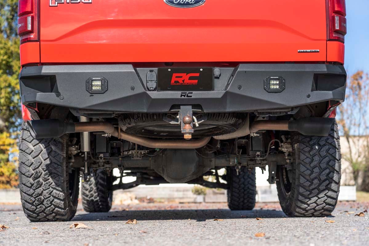 Rough Country 96006 Performance Cat-Back Exhaust | No Std Cab | Ford F-150 2WD/4WD (2015-2020)