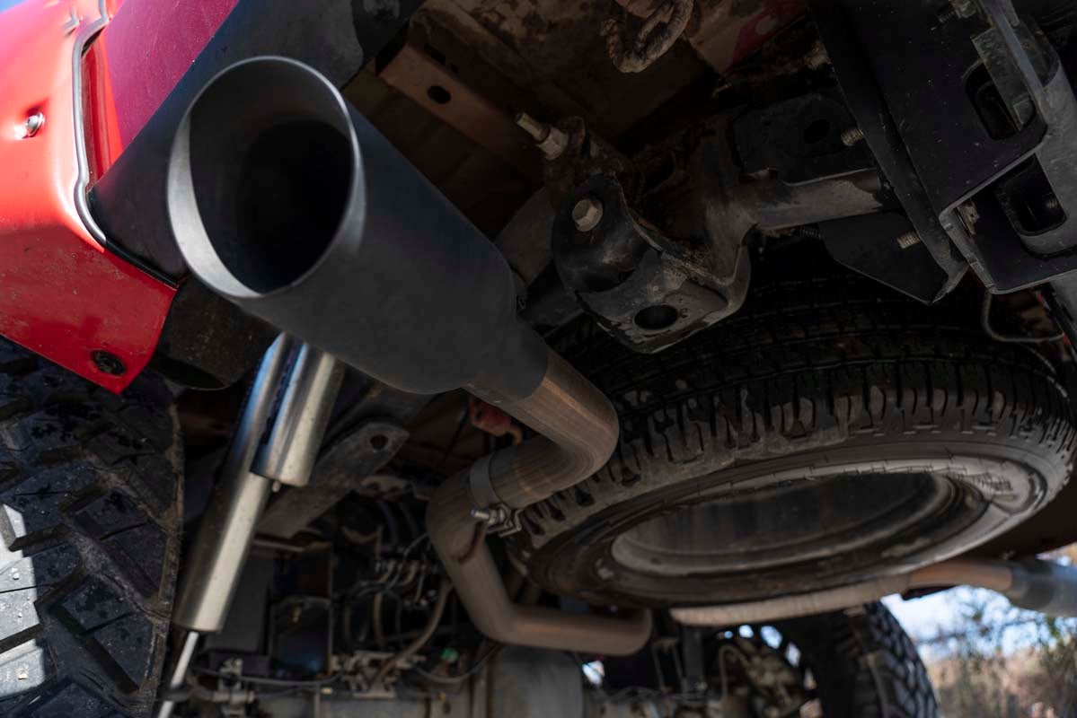 Rough Country 96006 Performance Cat-Back Exhaust | No Std Cab | Ford F-150 2WD/4WD (2015-2020)