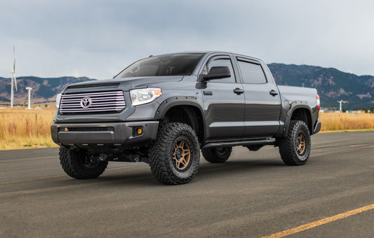 Rough Country F-T11411A-1H5 Pocket Fender Flares | 1H5 Cement | Toyota Tundra 2WD/4WD (2014-2021)