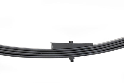 Rough Country 8064Kit Rear Leaf Springs | Military Wrap | 4" Lift| Pair | Jeep Wrangler YJ (87-95)