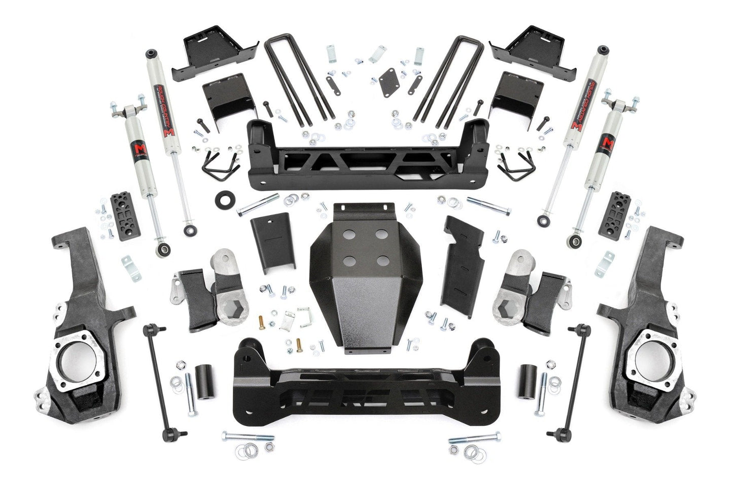 Rough Country 111140 7 Inch Lift Kit | NTD | M1 | w/ Overloads | Chevy/GMC 2500HD/3500HD (20-25)