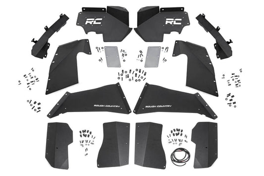 Rough Country 10511V Inner Fenders | FR & RR | Vertex | Jeep Wrangler JK/Wrangler Unlimited  (07-18)