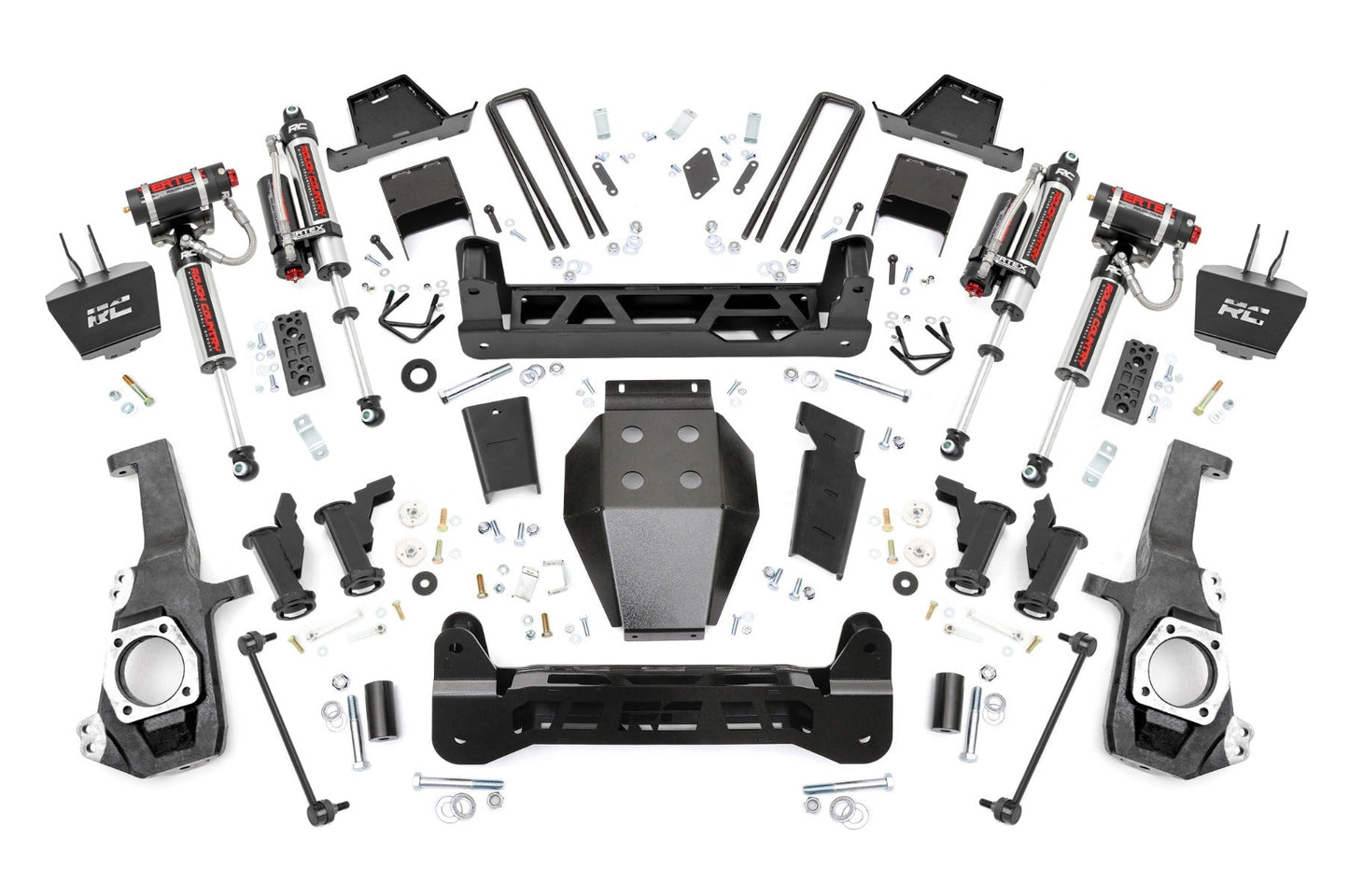 Rough Country 111255 7 Inch Lift Kit | Torsion Drop | Vertex | w/ Overloads | Chevy/GMC 2500HD/3500HD (20-25)