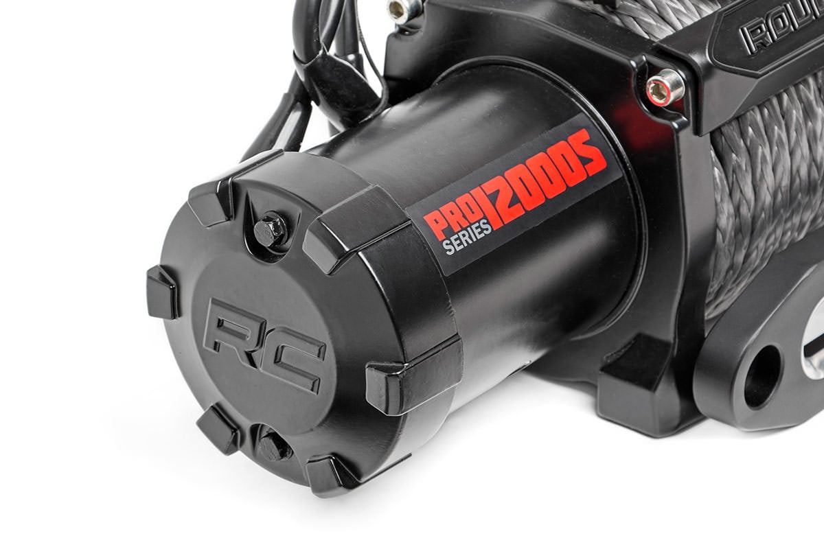Rough Country PRO12000 12000-Lb Pro Series Winch | Steel Cable