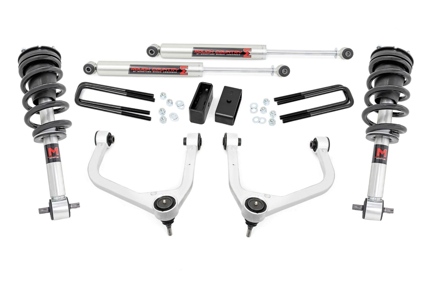 Rough Country 22640 3.5 Inch Lift Kit | M1 Struts/M1 | GMC Sierra 1500 2WD/4WD (2019-2025 & Classic)