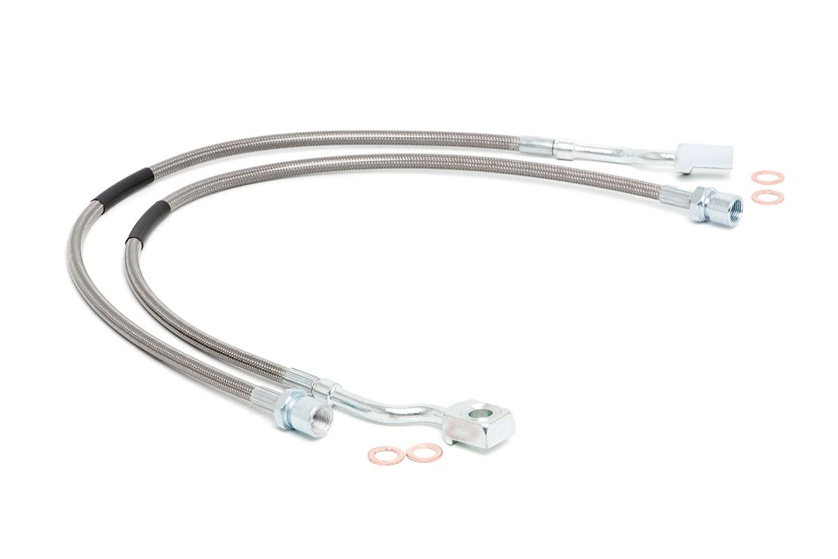 Rough Country 89370 Brakes Lines | Front | Chevy/GMC 1500/1500 SUV/2500HD/3500HD (07-19 & Classic)