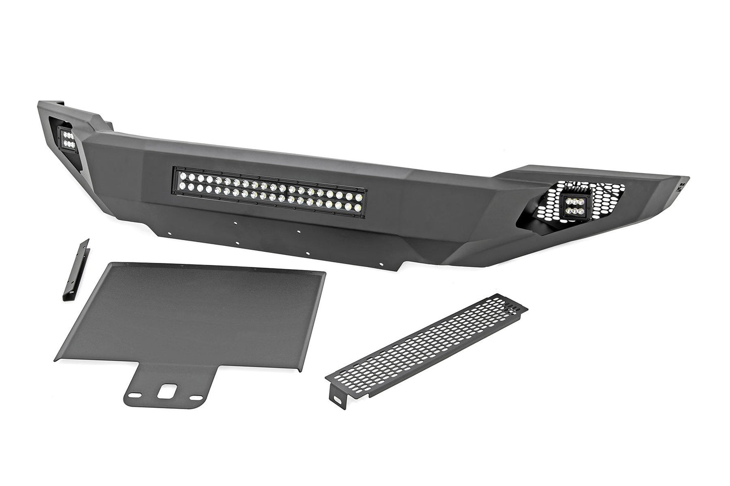 Rough Country 10756A Front Bumper | High Clearance | Skid Plate | Ford F-150 2WD/4WD (2018-2020)