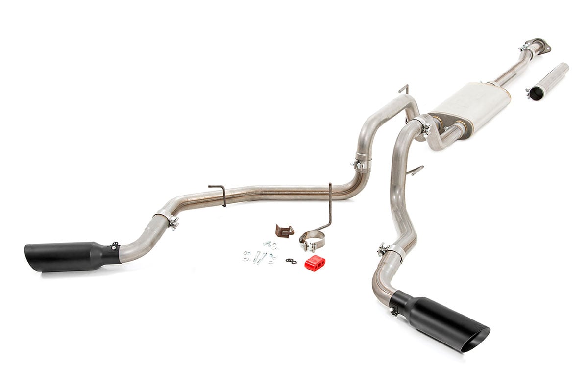 Rough Country 96006 Performance Cat-Back Exhaust | No Std Cab | Ford F-150 2WD/4WD (2015-2020)