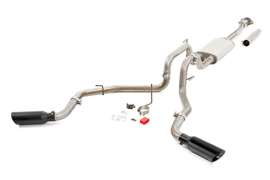 Rough Country 96006 Performance Cat-Back Exhaust | No Std Cab | Ford F-150 2WD/4WD (2015-2020)