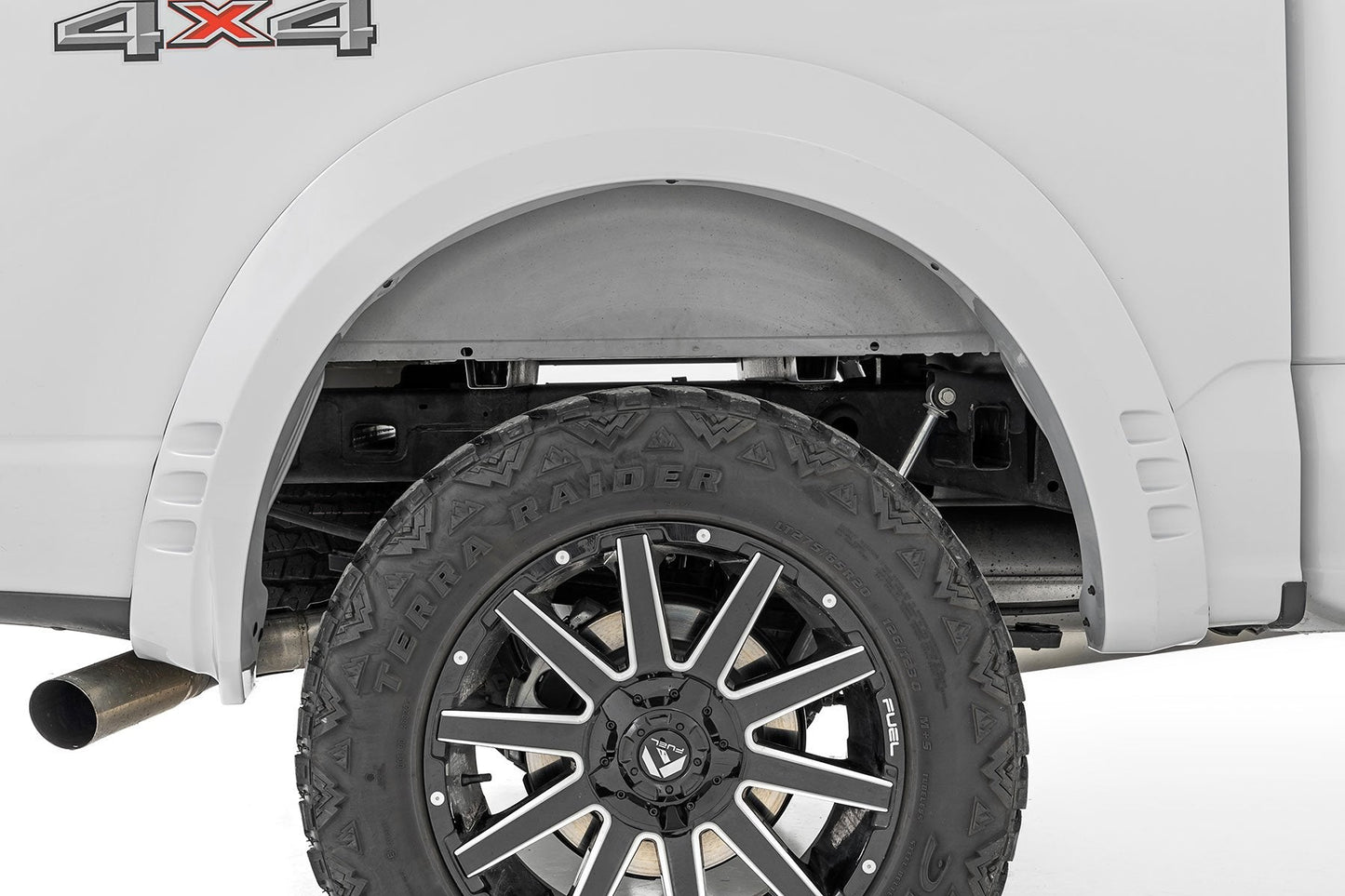 Rough Country F-F320210A-RCGB Fender Flares | SF1 | Gloss Black | Ford F-150 2WD/4WD (2021-2025)