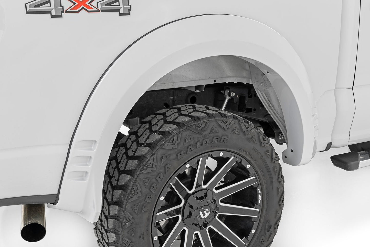 Rough Country F-F320210A-RCGB Fender Flares | SF1 | Gloss Black | Ford F-150 2WD/4WD (2021-2025)