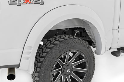 Rough Country F-F320210A-UX Fender Flares | SF1 | UX Ingot Silver Metallic | Ford F-150 2WD/4WD (21-25)