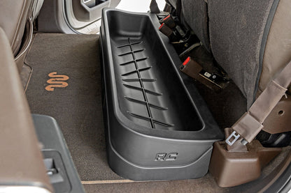 Rough Country RC09281A Under Seat Storage | Crew Cab | Ford F-150/F-250/F-350/Raptor  (2015-2026)