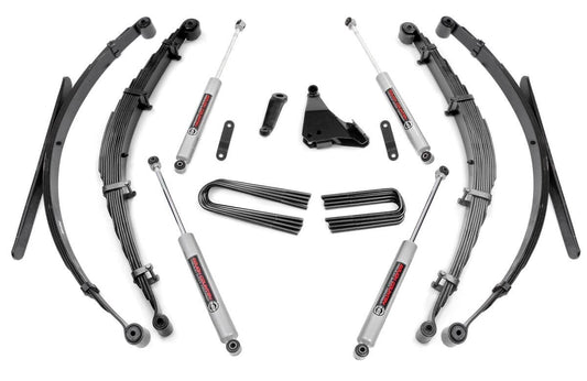 Rough Country 49730 6 Inch Lift Kit | Rear Springs | Ford F-250/F-350 Super Duty 4WD (1999-2004)