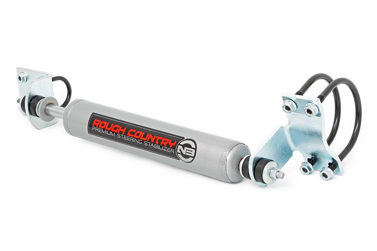 Rough Country 8737530 N3 Steering Stabilizer | Mono Axle | Ford F-350 4WD (1986-1997)