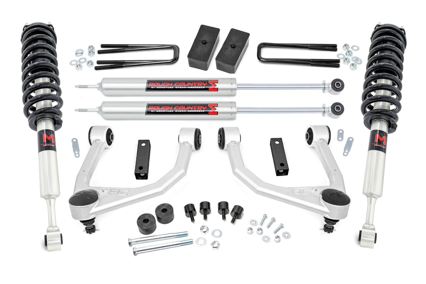 Rough Country 76840 3.5 Inch Lift Kit | M1 Struts/M1 | Toyota Tundra 2WD/4WD (2007-2021)