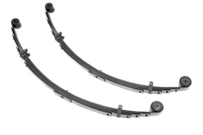 Rough Country 8047Kit Rear Leaf Springs | 4" Lift | Pair | Jeep Cherokee XJ 2WD/4WD (1984-2001)
