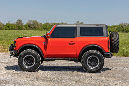 Rough Country 41008 BA2 Running Boards | Side Step Bars | 2-Door | Ford Bronco (2 Door) (21-25)