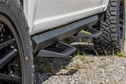 Rough Country 51131 SRL2 Adjustable Aluminum Steps | Ford Ranger 2WD/4WD (2019-2025)