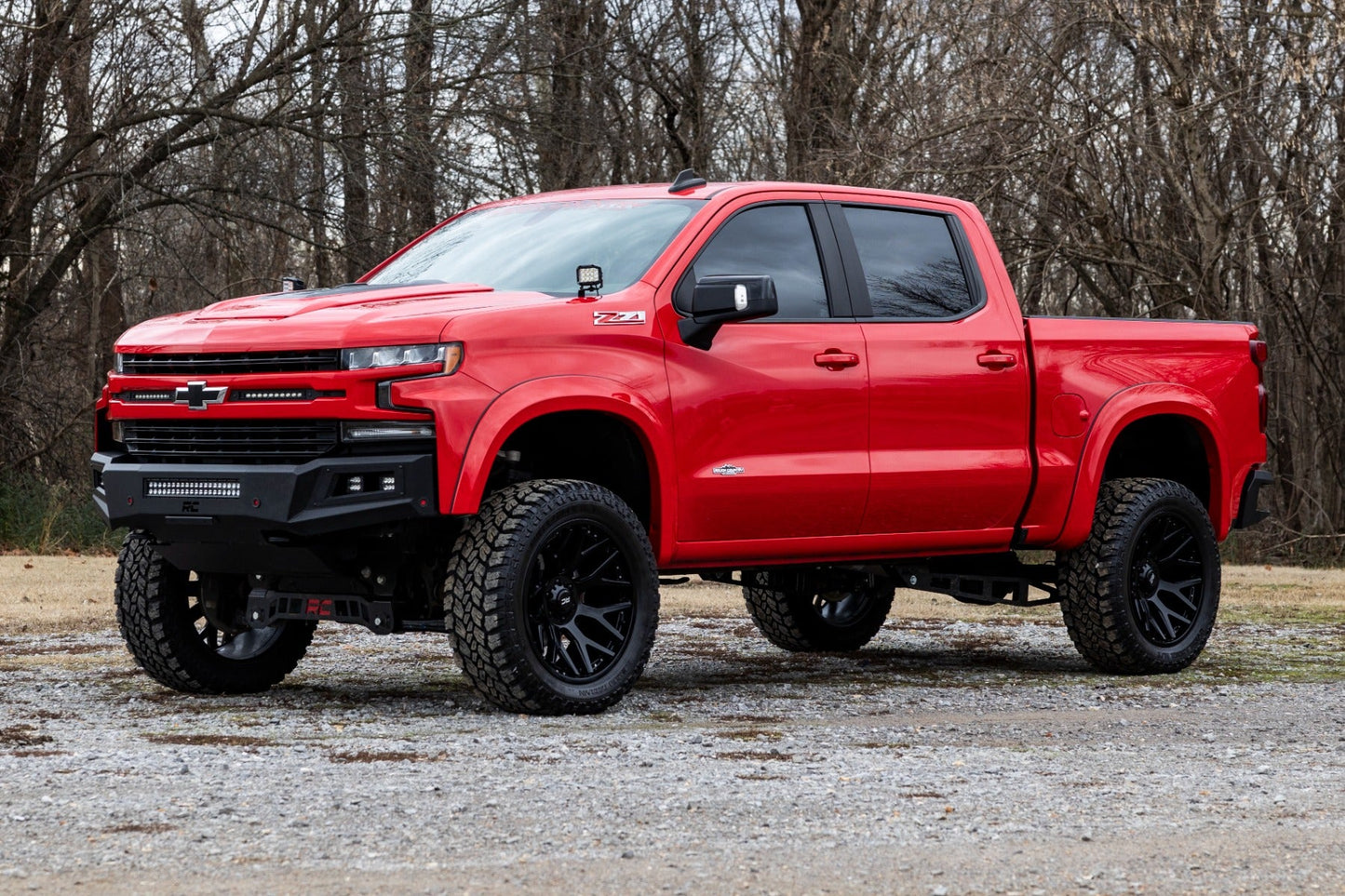 Rough Country S-C12210-GBD Fender Flares | Sport | GBD Cypress Gray | Chevy Silverado 1500 2WD/4WD (2019-2026 & Refresh)