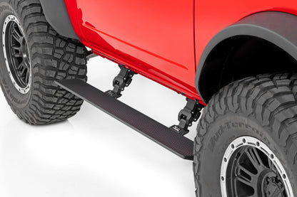 Rough Country PSR51230 Power Running Boards | Dual Electric Motor | 2 Door | Ford Bronco (2 Door) (21-25)