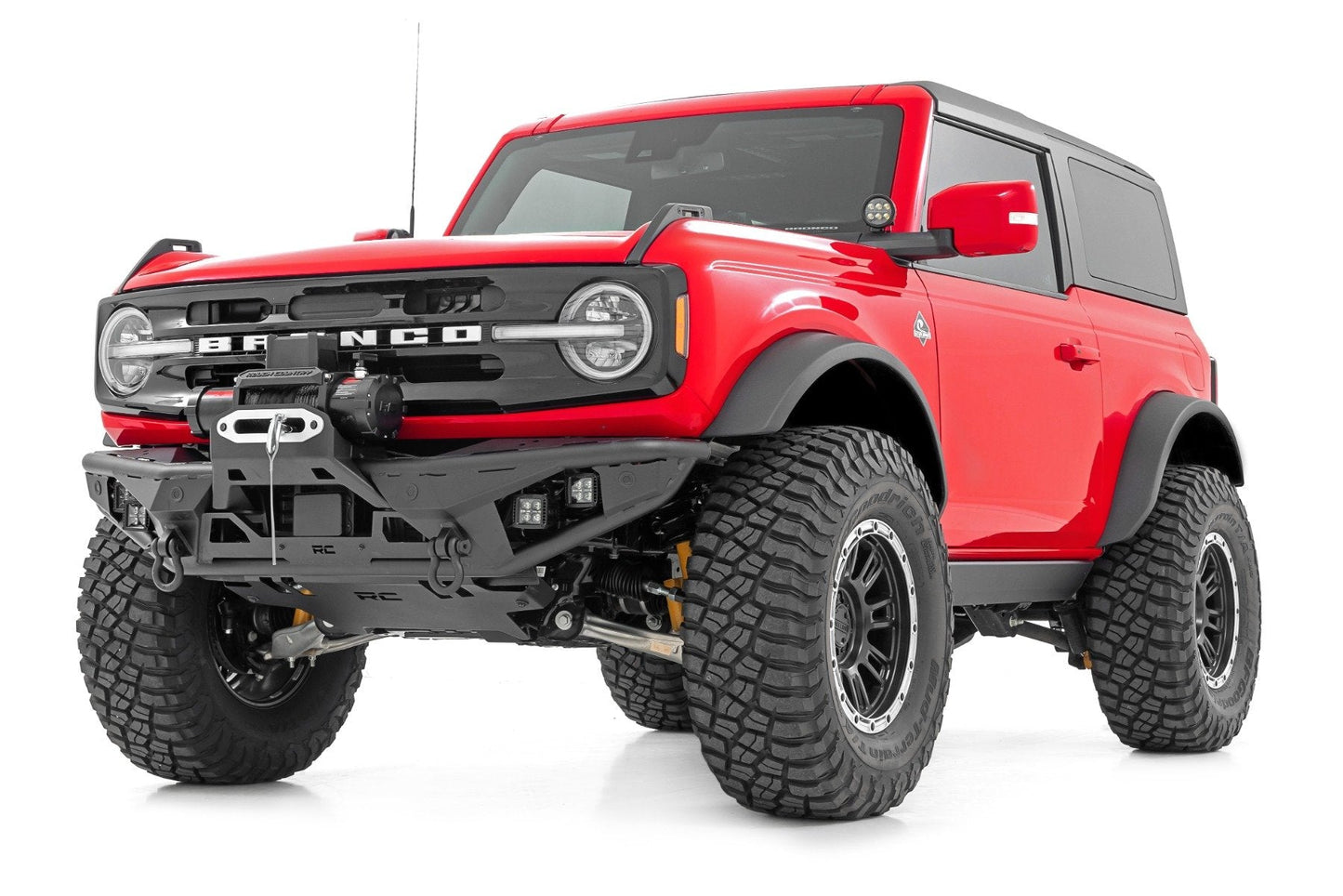Rough Country PSR51230 Power Running Boards | Dual Electric Motor | 2 Door | Ford Bronco (2 Door) (21-25)